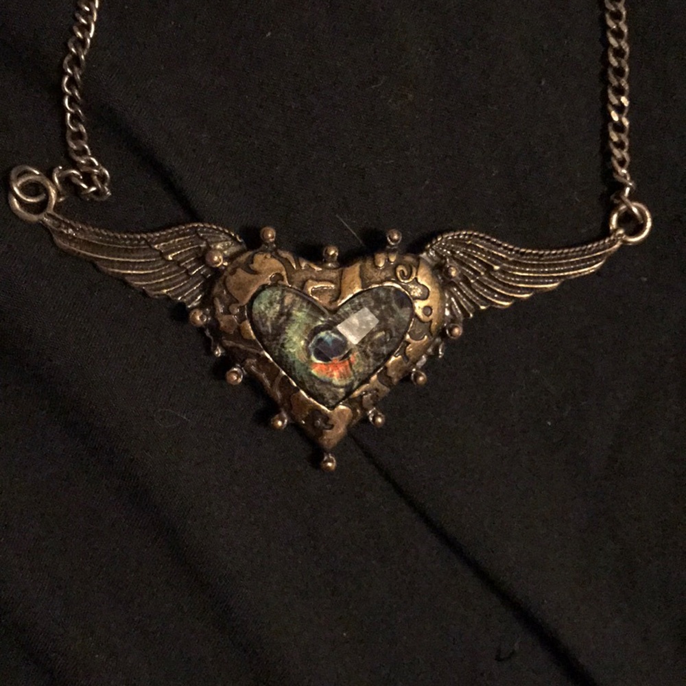Peacock design, steam punk style